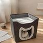 Triple-Tier Cat Condo - All-Season Foldable Pet Bed