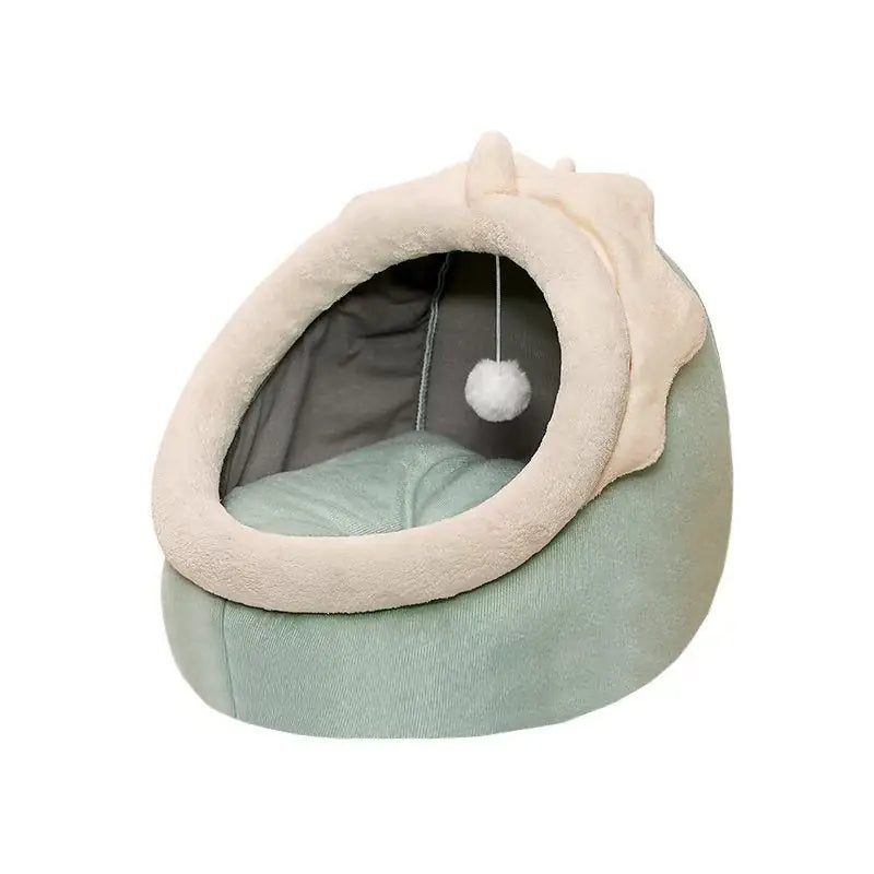 The Cozy Pod - Semi-Enclosed Cat Bed