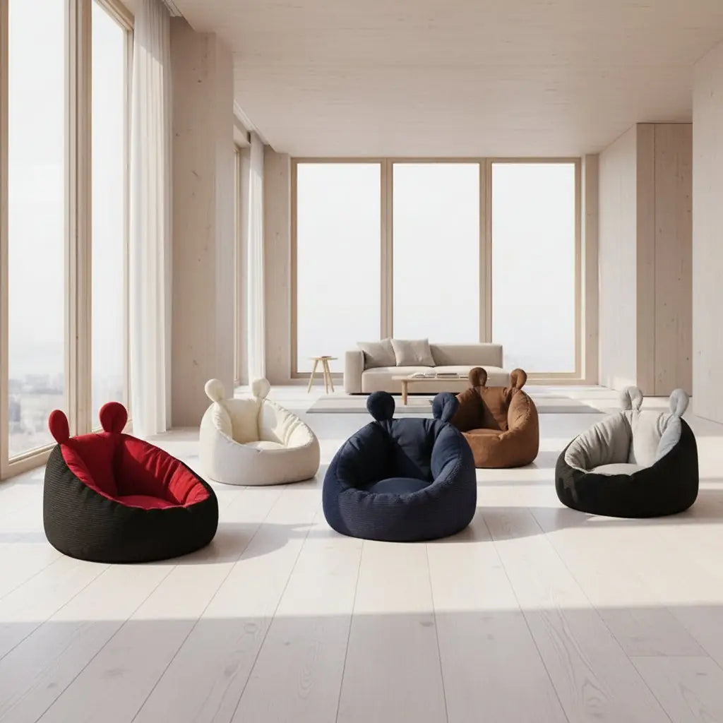 Bunny Ear Nest - Semi-Enclosed Plush Pet Bed
