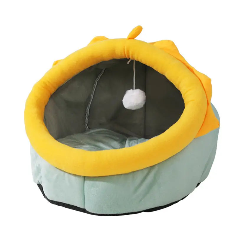 The Cozy Pod - Semi-Enclosed Cat Bed