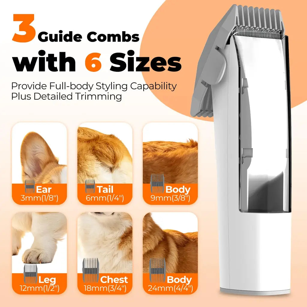 AiRiOBO PG100 Dog Grooming Vacuum Kit | 12000Pa | 5-in-1 & 8-in-1