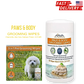 Arava Dog and Cat Wipes for Pet Grooming with Chlorhexidine and Silk