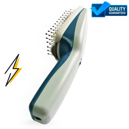 Electric Pet Grooming Comb – Negative Ion Hair & Massage Brush