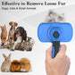 Self-Cleaning Slicker Brush for Dogs & Cats – Gentle Deshedding Tool