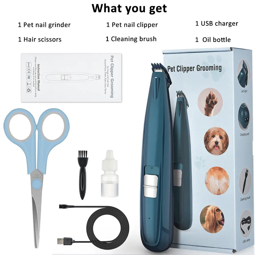 Ultimate Pet Care Bundle – Pet Hair Clipper + Automatic Pet Feeder + Cozy Pet Bed | PawVortex