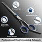 Saccison 4-in-1 Pet Grooming Scissors Kit with Safety Round Tips