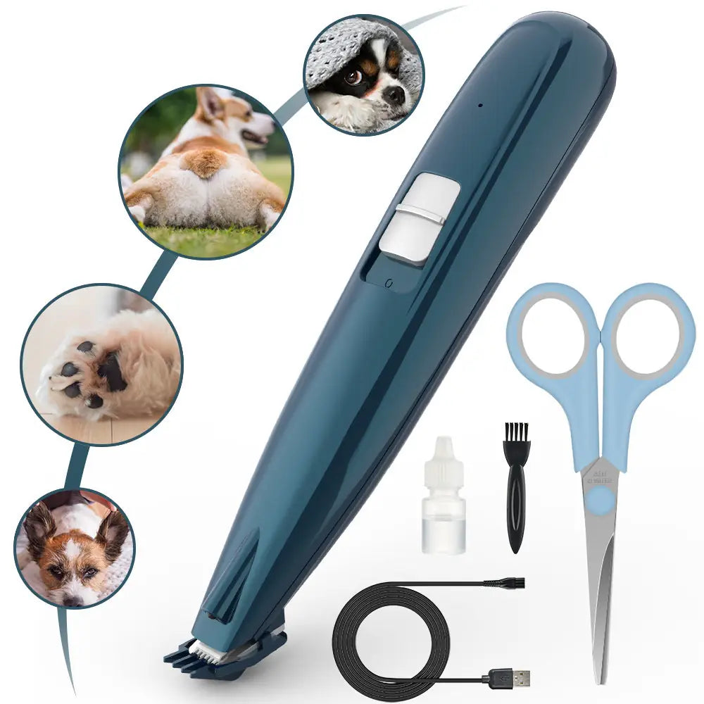 Rechargeable Pet Hair Clippers – Grooming Tool for Cats & Dogs