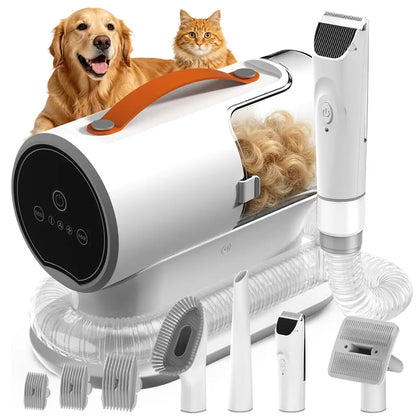 AiRiOBO PG100 Dog Grooming Vacuum Kit | 12000Pa | 5-in-1 & 8-in-1
