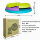 Puzzle Raider - 3-Tier Rotating Slow Feeder Bowl