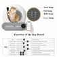 TAKOYI Smart Automatic Litter Box – App-Controlled Self Cleaning Robot with Odor Removal & Radar Sensors (2025)