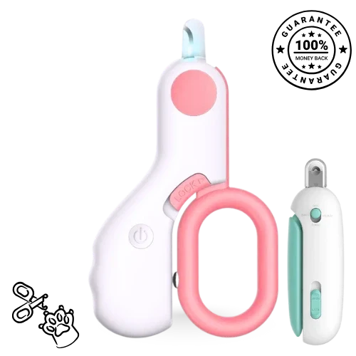 LED Pet Nail Clipper Set – Nail Sharpener & Grooming Tool for Cats & Dogs