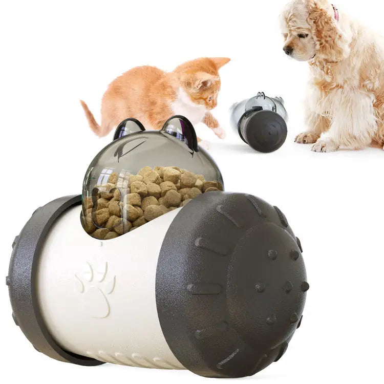 Tumbler Puzzle Slow Feeder Ball – Leaking Treat Dispenser Dog Toy (Non-Electric, No Batteries)