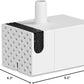 PETLIBRO Cordless Cat Water Fountain – 84oz, Battery Operated, Radar Sensor, White
