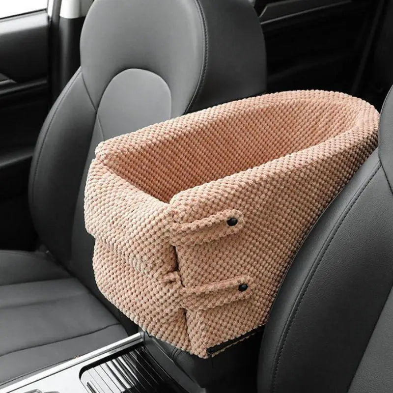 Small Dog Car Safety Seat – 2-in-1 Bed & Travel Booster