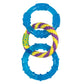 Petstages Dental Links Dog Chew Toy – Puppies &Adults, Strong Chewers, Multiple Textures & Rope