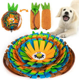AWOOF Dog Snuffle Mat for Dogs & Cats – Interactive Foraging Nose Work Feeding Game