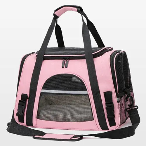 Portable Pet Backpack – Dog Outing & Crossbody Travel Bag