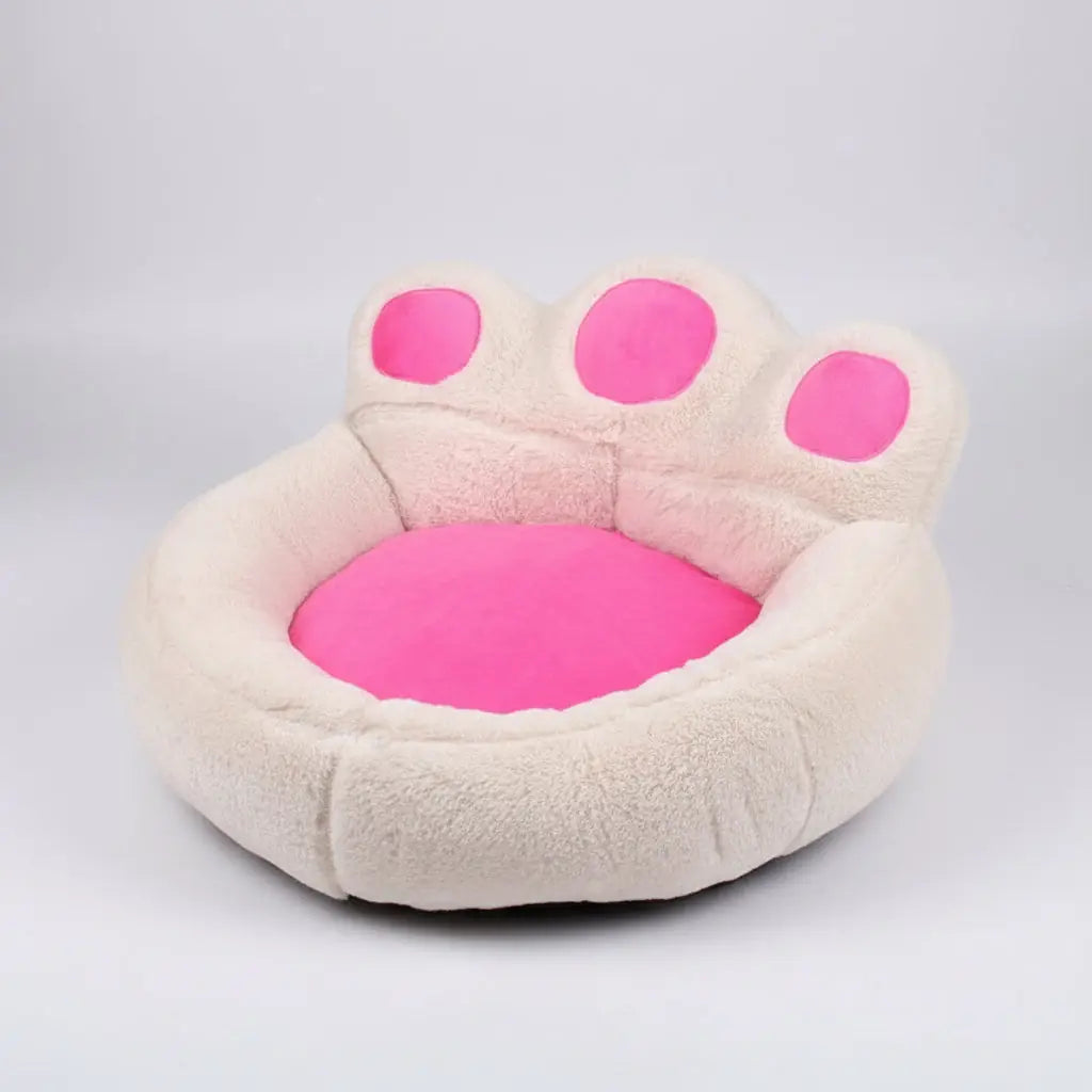 Cozy Bear Paw Pet Bed & Blanket Set