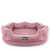 Memory Foam Velvet Pet Bed – Soft, Orthopedic, Washable