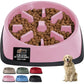 GORILLA GRIP Slow Feeder Dog Bowl | Stop Bloat & Improve Digestion