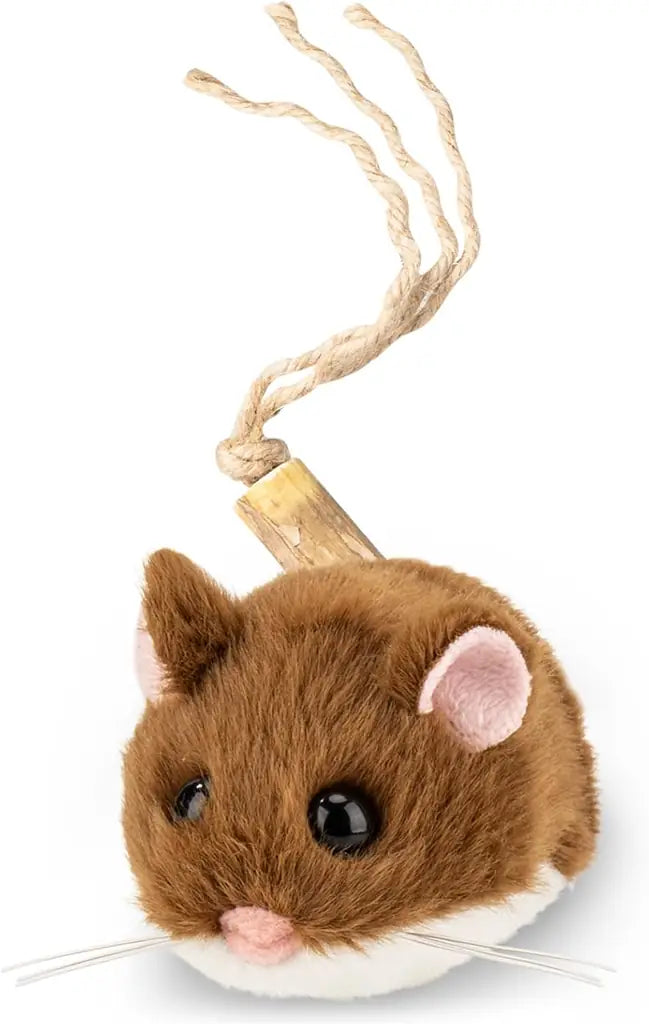 Interactive Cat Toy: 360° Rolling Mouse with Motion Sensor