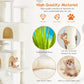 54-Inch Multi-Level Cat Tree with Condos & Sisal Posts
