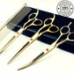 7.0 Inch Jipai Colorful Pet Grooming Scissors Set – Professional Colorful Stainless Steel Shears for Dogs & Cats