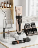 Low Noise Cordless Dog & Cat Grooming Clipper Kit | PawVortex