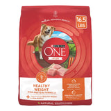 Purina ONE Healthy Weight Dry Dog Food – High Protein Turkey Formula (16.5 lb Bag)