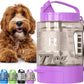 Lesotc Portable Dog Water Bottle with Bowl – 18oz / 28oz / 77oz Leak-Proof Dispenser for Dogs