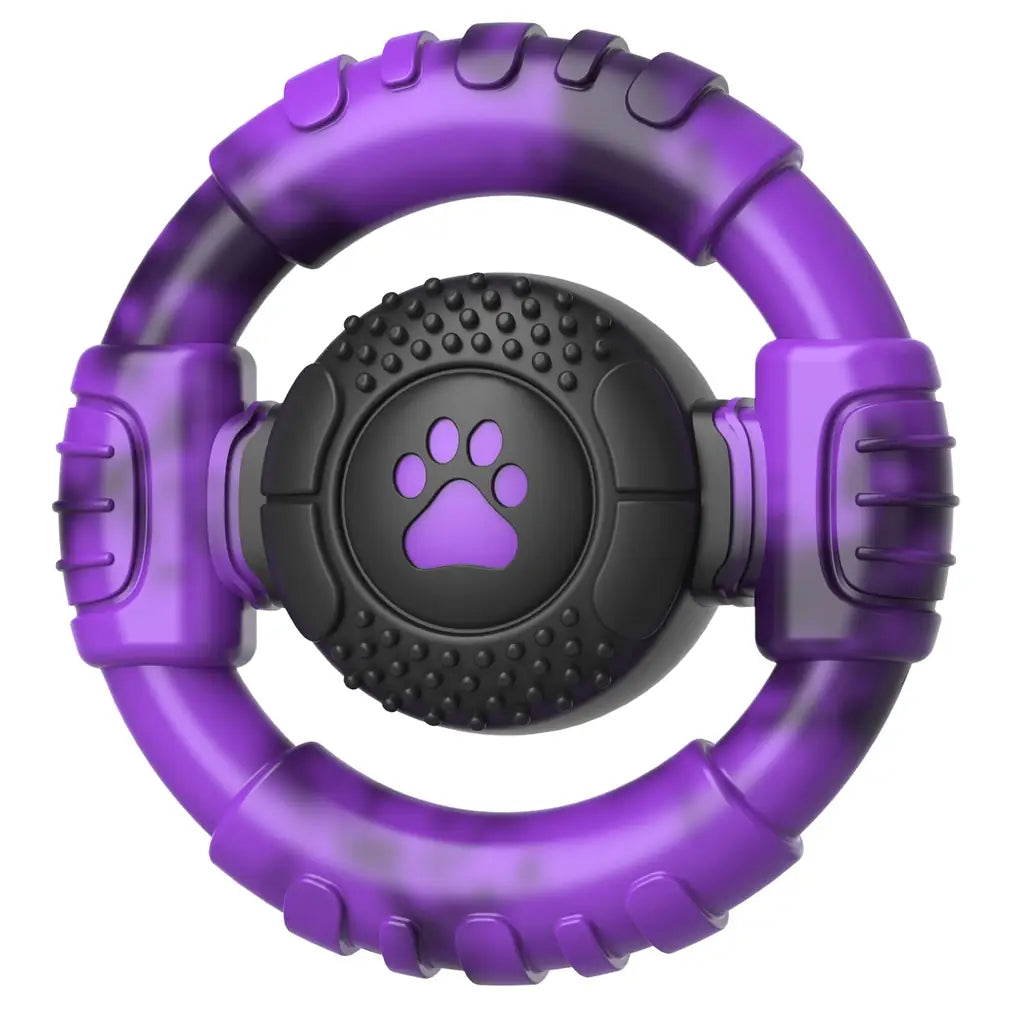 Tough Dog Toys for Aggressive Chewers – Indestructible Nylon Chew Toy with Squeaker