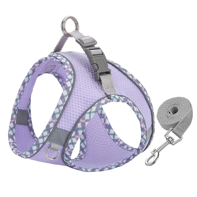 Adventure-Flow Reflective Harness & Leash Set