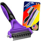 Dematting Tool Deshedding Brush: Stop Mats & Shedding | 3PCS