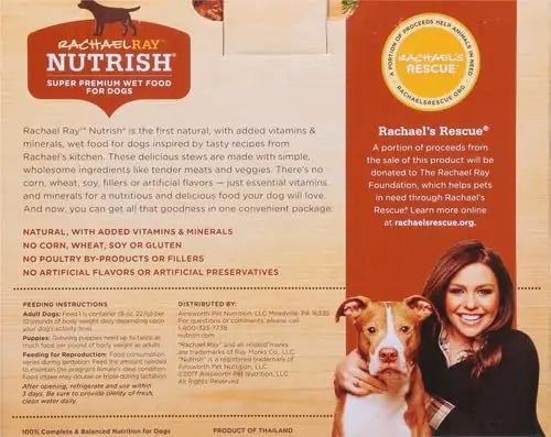 Nutrish Rachael Ray Premium Natural Wet Dog Food — Savory Favorites Variety Pack