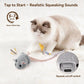 Interactive Cat Toy: 360° Rolling Mouse with Motion Sensor
