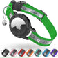 Reflective AirTag Cat Collar with Integrated Holder, Bell & Safety Elastic