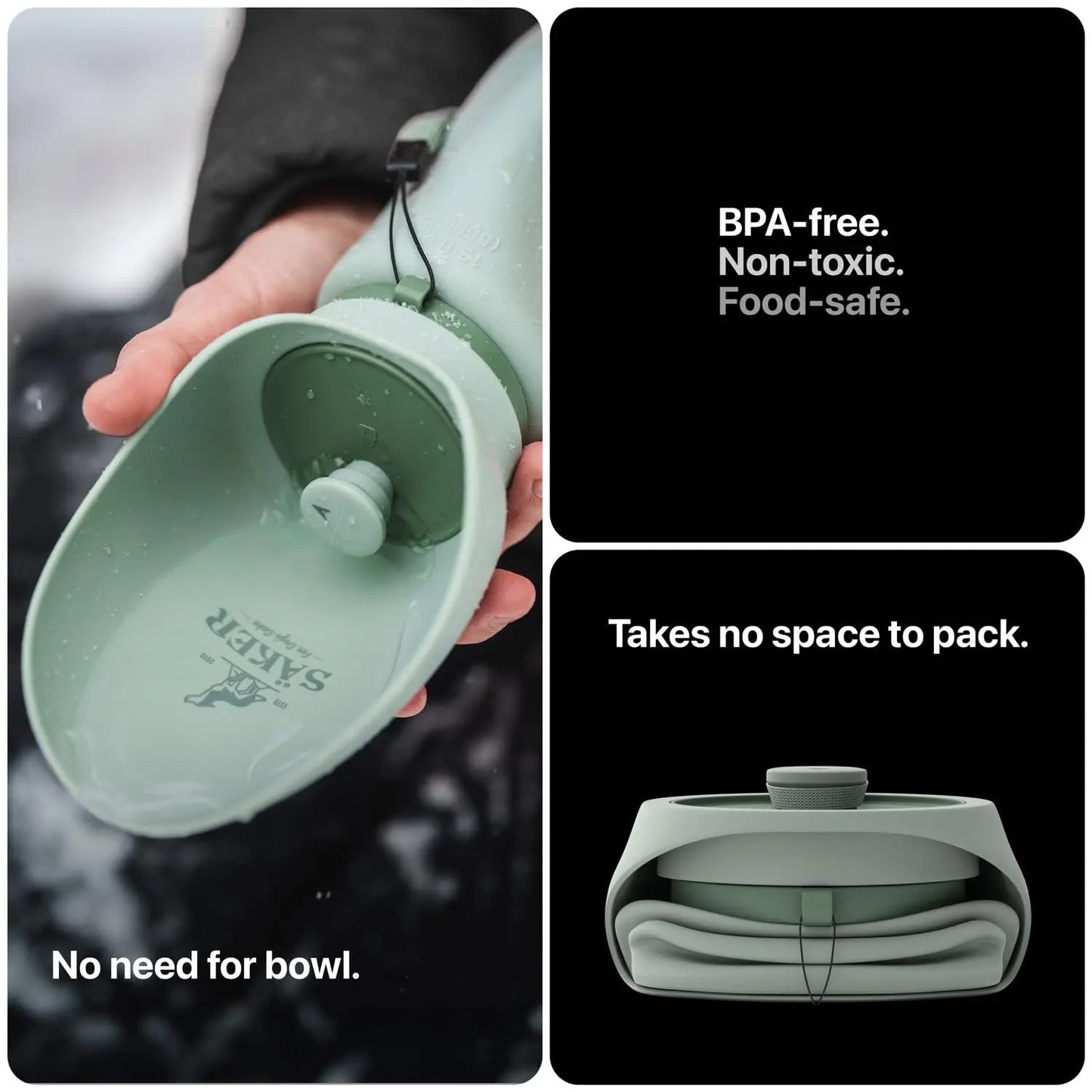 Best Dog Water Bottle for Hiking: Collapsible, Leak-Proof & BPA-Free