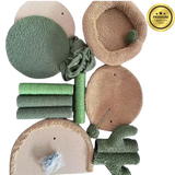 Cactus Cat Tree & Climbing Frame – 32" Sisal Rope Tower
