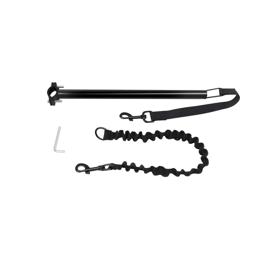 Cycling Dog Leash with Elastic Buffer – Hands-Free Walking Gear