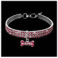 Crystal Elegance Pet Collar - Rhinestone Embellished Necklace