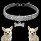 Crystal Elegance Pet Collar - Rhinestone Embellished Necklace
