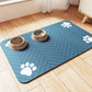 Absorbent Pet Feeding Mat – Waterproof, Non-Slip, Quick Dry for Dogs & Cats