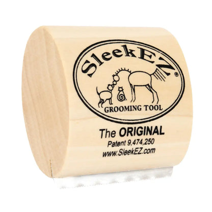 SleekEZ Deshedding Grooming Tool | Pet Hair Removal Brush | All Fur Types | Made in USA