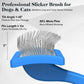 Extra-Long Pin Slicker Brush & Comb Set for Dogs | Doodles & Double Coats