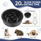 Elevated Dog Bowl Stand with Slow Feeder – 5 Adjustable Heights