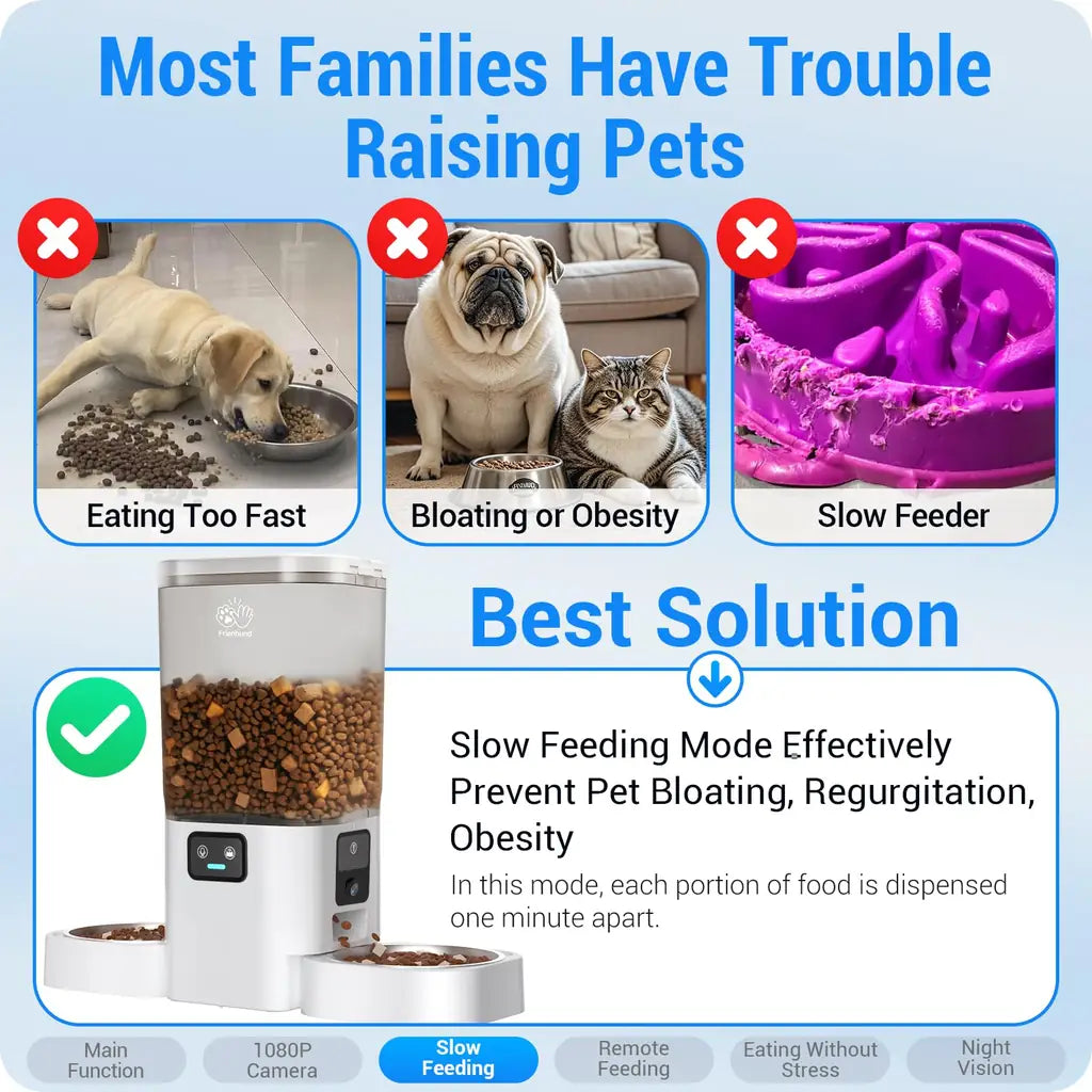 Smart Pet Feeder WiFi – Remote Feeding Anywhere