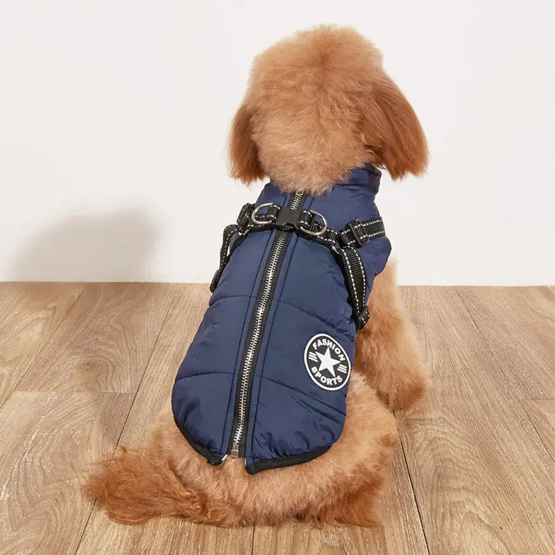 Trailblazer Reflective Jacket - Warm Winter Dog Coat with Velvet Lining