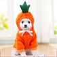 Fruity Friends Hoodie - Apple Print Pet Sweater