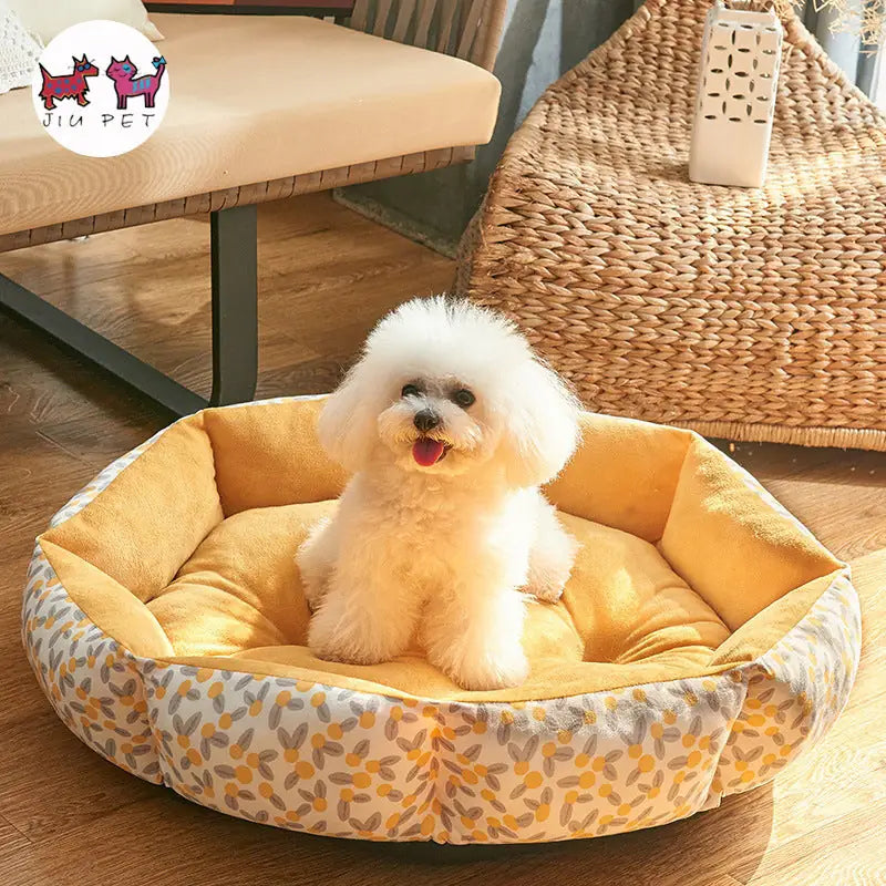 Comfort Sofa - Plush Dog Bed & Cat Nest for All-Season