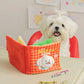 Dog Toy Cloth Book – Sniffing, Food Hiding & Sound Play
